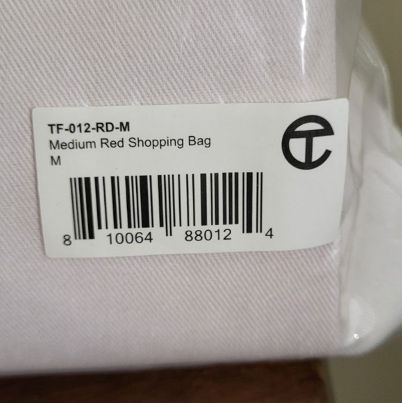 Telfar Medium Red Shopping Bag *Host Pick* - Picture 6 of 6